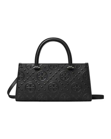 Tory Burch Small T Monogram Embossed East-West Top Handle Bag | Thumbnail 1 Tory Burch Small T Monogram Embossed East-West Top Handle Bag | Thumbnail 1