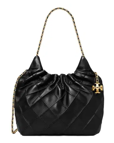 Tory Burch Fleming Mini Quilted Leather Hobo Bag | Thumbnail 1 Tory Burch Fleming Mini Quilted Leather Hobo Bag | Thumbnail 1