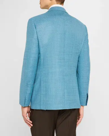 Brioni Men's Textured Wool Blazer | Thumbnail 2