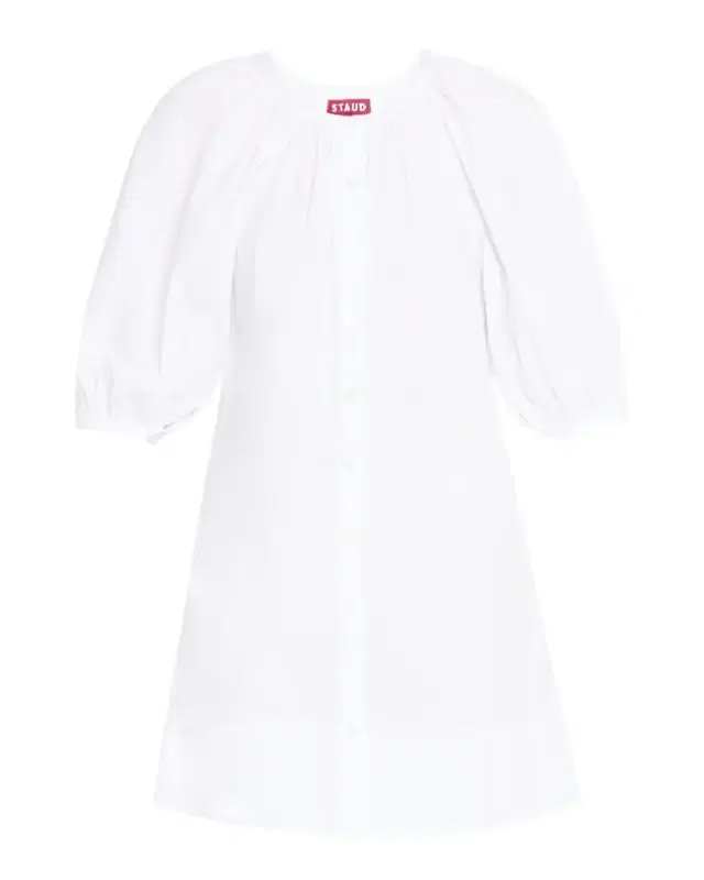 STAUD Vincent Mini Shirtdress