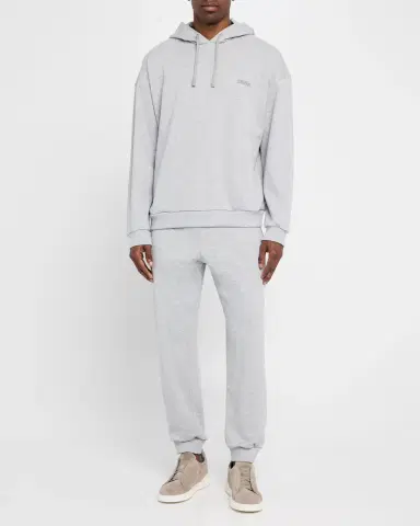 ZEGNA Men's Cotton Sweatpants | Thumbnail 2 ZEGNA Men's Cotton Sweatpants | Thumbnail 2