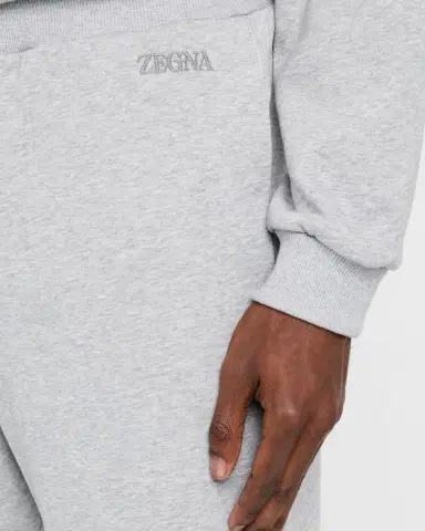 ZEGNA Men's Cotton Sweatpants | Thumbnail 6 ZEGNA Men's Cotton Sweatpants | Thumbnail 6