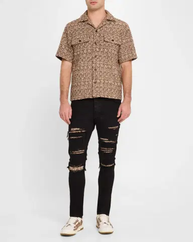 AMIRI Men's Boucle Thrasher Skinny Jeans | Thumbnail 2 AMIRI Men's Boucle Thrasher Skinny Jeans | Thumbnail 2