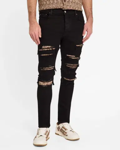 AMIRI Men's Boucle Thrasher Skinny Jeans | Thumbnail 4 AMIRI Men's Boucle Thrasher Skinny Jeans | Thumbnail 4