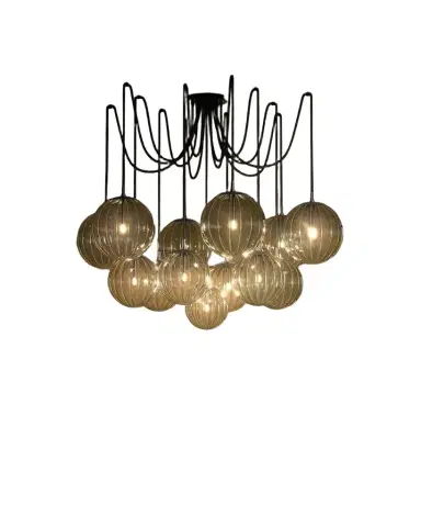 Four Hands Schwung Collection Spider 12-Light Chandelier | Thumbnail 1 Four Hands Schwung Collection Spider 12-Light Chandelier | Thumbnail 1