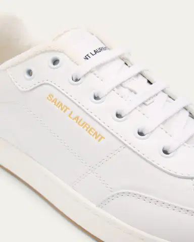 Saint Laurent Men's SL/61 Leather Low-Top Sneakers | Thumbnail 11