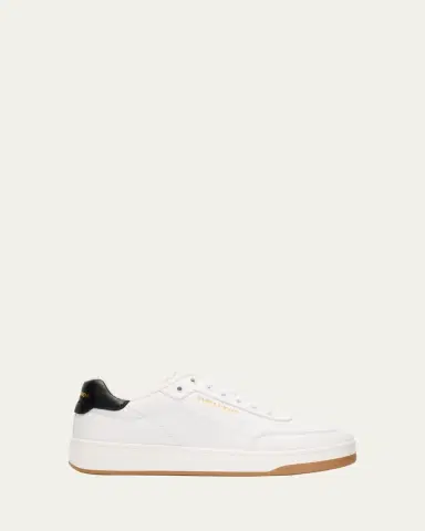 Saint Laurent Men's SL/61 Leather Low-Top Sneakers | Thumbnail 7
