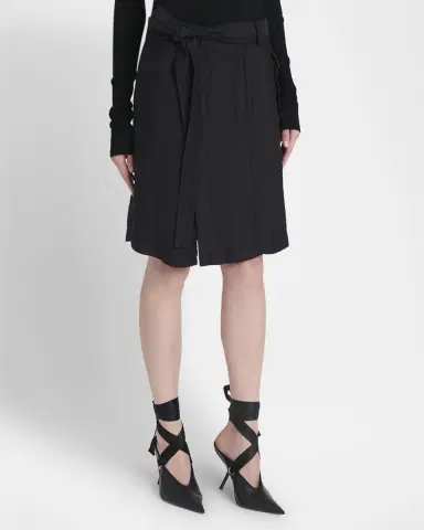 Ferragamo Triple Silk Organdie Belted Skirt | Thumbnail 4 Ferragamo Triple Silk Organdie Belted Skirt | Thumbnail 4
