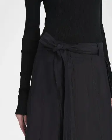 Ferragamo Triple Silk Organdie Belted Skirt | Thumbnail 5 Ferragamo Triple Silk Organdie Belted Skirt | Thumbnail 5