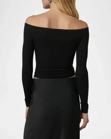 Joe's Jeans The Devin Off-The-Shoulder Top | Thumbnail 2 Joe's Jeans The Devin Off-The-Shoulder Top | Thumbnail 2