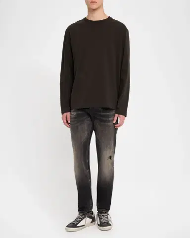 Golden Goose Men's Super-Star Leather and Suede Low-Top Sneakers | Thumbnail 3 Golden Goose Men's Super-Star Leather and Suede Low-Top Sneakers | Thumbnail 3