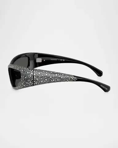 Swarovski SK6027 Rectangular Sunglasses | Thumbnail 2 Swarovski SK6027 Rectangular Sunglasses | Thumbnail 2
