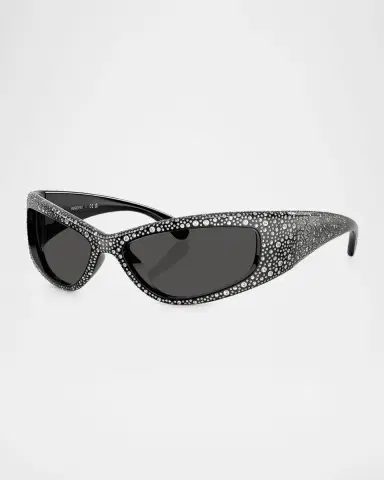 Swarovski SK6027 Rectangular Sunglasses | Thumbnail 3 Swarovski SK6027 Rectangular Sunglasses | Thumbnail 3