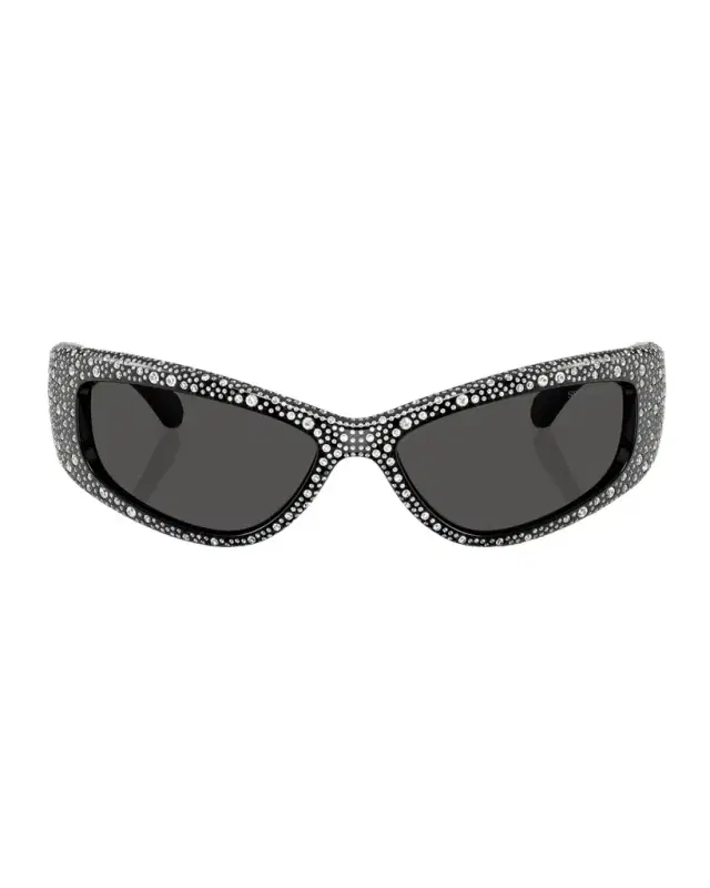 SWAROVSKI SK6027 Rectangular Sunglasses
