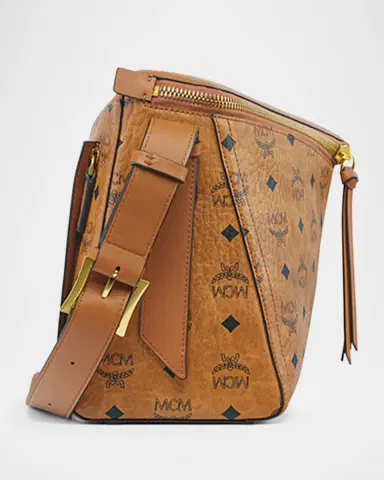 MCM 3D Diamond Medium Visetos Shoulder Bag | Thumbnail 4