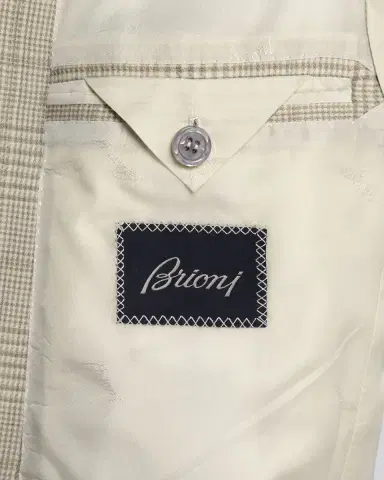 Brioni Men 's Plaid Sport Coat | Thumbnail 5