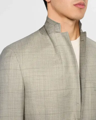 Brioni Men 's Plaid Sport Coat | Thumbnail 6