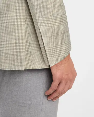 Brioni Men 's Plaid Sport Coat | Thumbnail 7