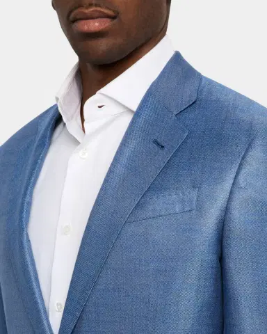 Emporio Armani Men's Bamboo Micro-Squares Sport Coat | Thumbnail 5 Emporio Armani Men's Bamboo Micro-Squares Sport Coat | Thumbnail 5