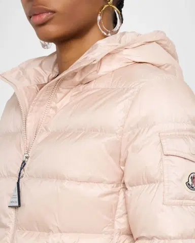 Moncler Gles Hooded Down Jacket | Thumbnail 4 Moncler Gles Hooded Down Jacket | Thumbnail 4