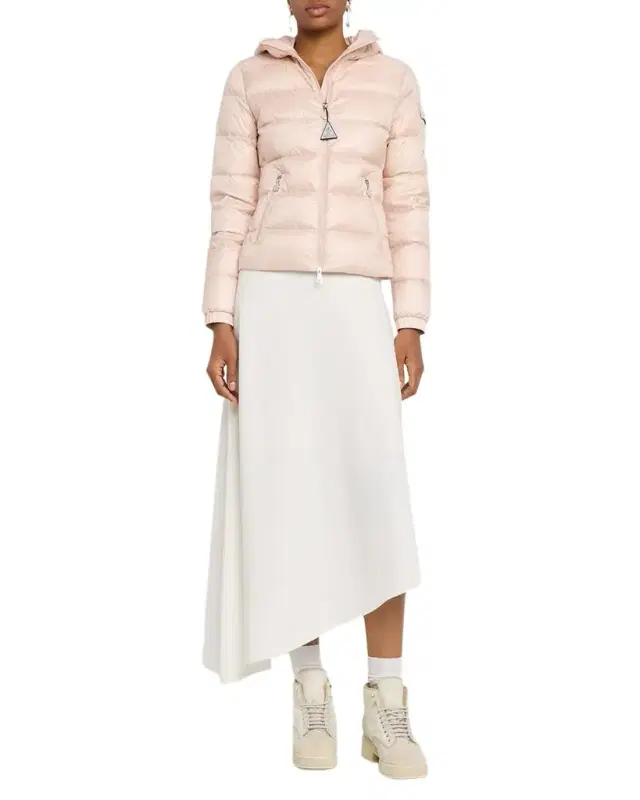 Moncler Gles Hooded Down Jacket