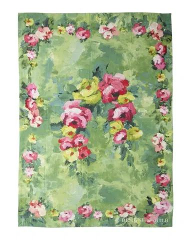 Designers Guild Ghirlanda Linen Throw, 51" x 71" | Thumbnail 1 Designers Guild Ghirlanda Linen Throw, 51" x 71" | Thumbnail 1