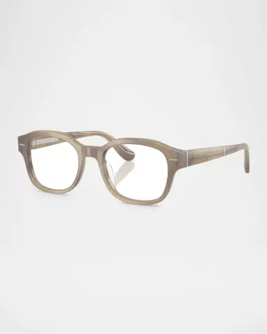 Brunello Cucinelli BC3010 Square Blue Light Glasses | Thumbnail 3