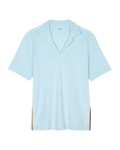 Paul Smith Men's Toweling Johnny Collar Polo Shirt | Thumbnail 1