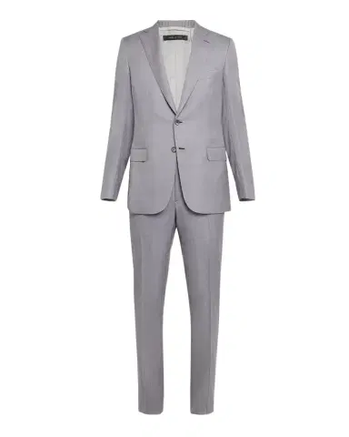 Brioni Men's Wool and Silk Modern Fit Two-Piece Suit | Thumbnail 1