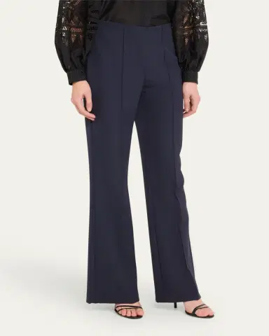 Kobi Halperin Lucy Pintuck Flare-Leg Pants | Thumbnail 4