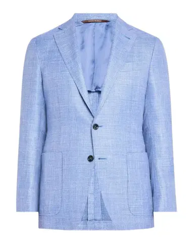 Canali Men's Wool-Blend Hopsack Blazer | Thumbnail 1 Canali Men's Wool-Blend Hopsack Blazer | Thumbnail 1
