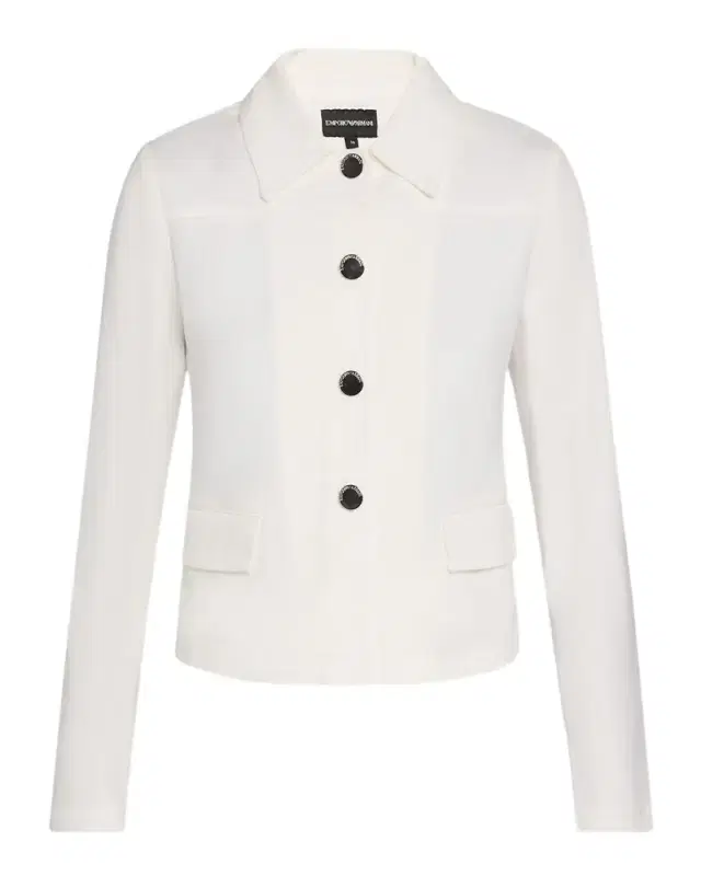 Emporio Armani Button-Down Denim Jacket