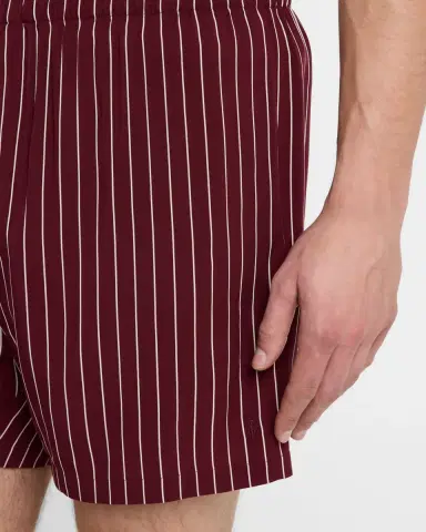 Saint Laurent Men's Cassandre Striped Shorts | Thumbnail 5 Saint Laurent Men's Cassandre Striped Shorts | Thumbnail 5
