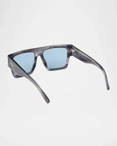 MCM Men's MW0011M Acetate Rectangle Sunglasses | Thumbnail 2