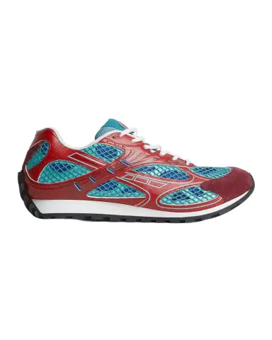 Bottega Veneta Orbit Metallic Net Runner Sneakers | Thumbnail 1