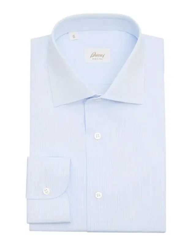 Men 's Cotton Plaid Dress Shirt