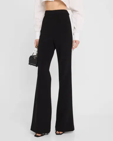 Sergio Hudson Bootleg Tuxedo Pants | Thumbnail 4