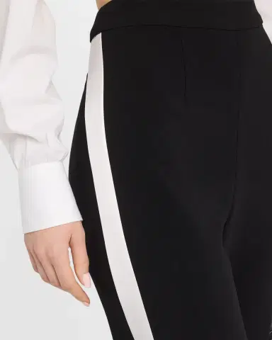 Sergio Hudson Bootleg Tuxedo Pants | Thumbnail 5