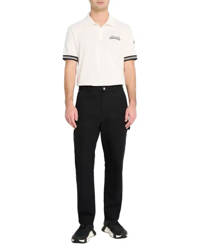 Men 's Cotton Logo Polo Shirt
