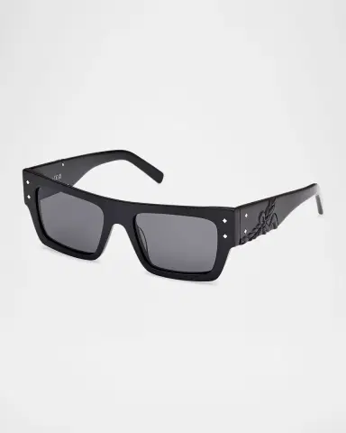 MCM Men's MW0014M Acetate Rectangle Sunglasses | Thumbnail 2
