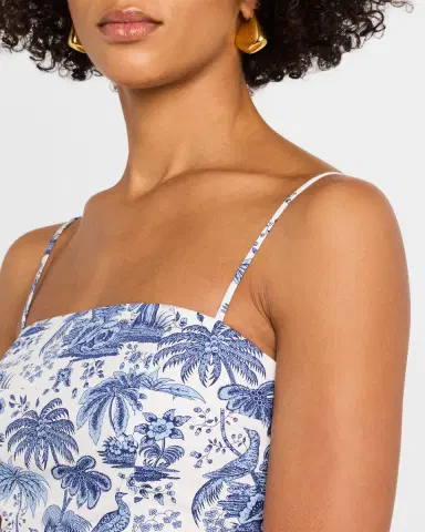 Staud Federico Cropped Tank Top | Thumbnail 5 Staud Federico Cropped Tank Top | Thumbnail 5