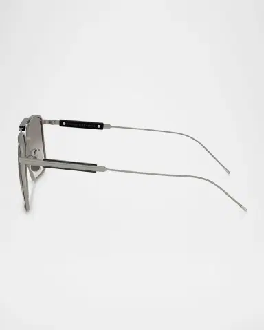 Brunello Cucinelli Men's BC2005ST Square Sunglasses | Thumbnail 2 Brunello Cucinelli Men's BC2005ST Square Sunglasses | Thumbnail 2