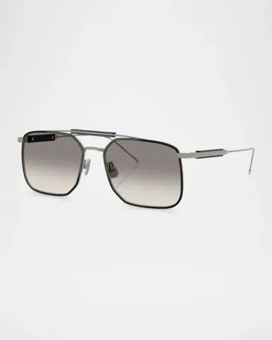 Brunello Cucinelli Men's BC2005ST Square Sunglasses | Thumbnail 3 Brunello Cucinelli Men's BC2005ST Square Sunglasses | Thumbnail 3