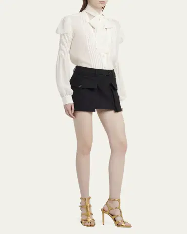 Tom Ford Cargo Pocket Mini Skirt | Thumbnail 2 Tom Ford Cargo Pocket Mini Skirt | Thumbnail 2
