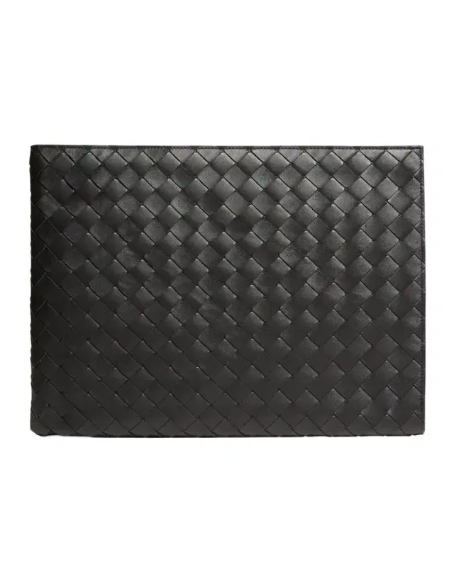 Men 's Intrecciato Leather Wallet
