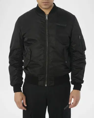 Avirex Men's MA-1 Nylon Bomber Jacket | Thumbnail 4 Avirex Men's MA-1 Nylon Bomber Jacket | Thumbnail 4