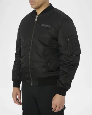 Avirex Men's MA-1 Nylon Bomber Jacket | Thumbnail 5 Avirex Men's MA-1 Nylon Bomber Jacket | Thumbnail 5