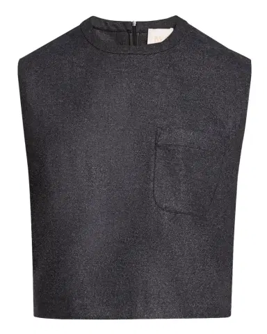 TWP Wool Flannel Muscle Tee | Thumbnail 1 TWP Wool Flannel Muscle Tee | Thumbnail 1