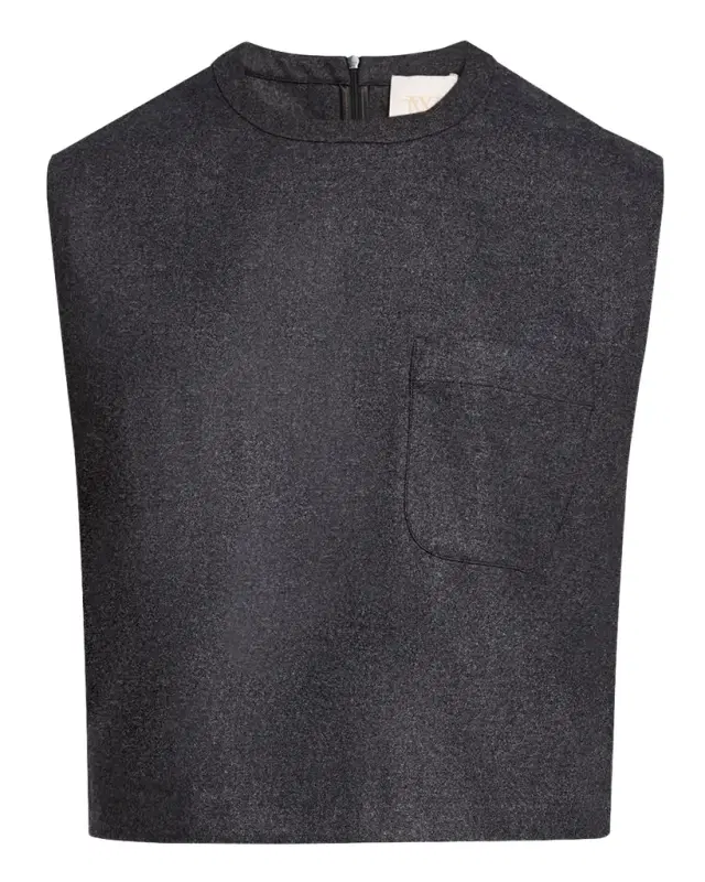 TWP Wool Flannel Muscle Tee