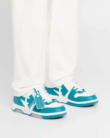 Off-White Men's Out Of Office Leather Low-Top Sneakers | Thumbnail 2 Off-White Men's Out Of Office Leather Low-Top Sneakers | Thumbnail 2